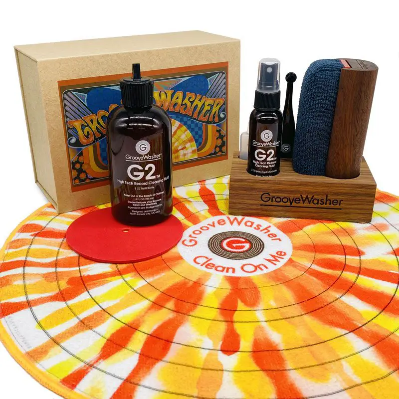 Big Fudge Vinyl Record Cleaning Kit for Vinyl Records - Includes Cleaning  Machin