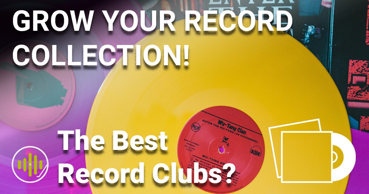 Love the sound of vinyl?  has a new record of the month club
