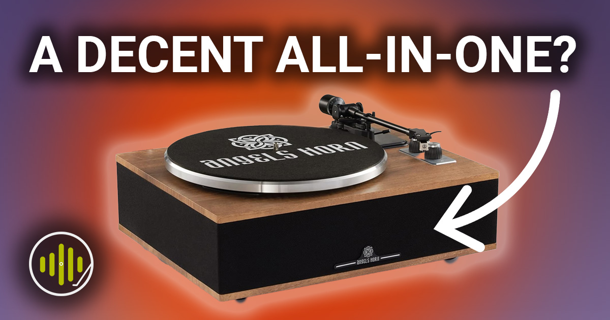 Featured image for “Angels Horn H019 – All-In-One Record Player That Actually Sounds Good?”